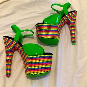 Candy Colored Stilettos 🍭